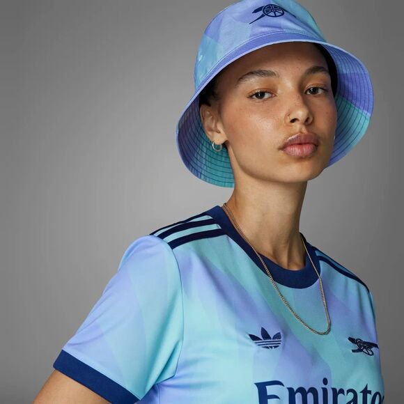 Adidas Arsenal 24/25 Alternate Blue Soccer Jersey Third Kit Women Medium IS8114 - Picture 4 of 11
